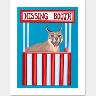 Caracal Hissing Booth Posters and Art